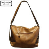 New Arrival Brown PU Leather Designer Handbag (A-128#)