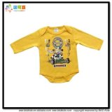 Yellow Color Baby Wear Enveope-Neck Babies Onesie
