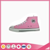 High Top Pink Basic Style Women's Canvas Shoes