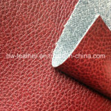 Top Sell Lychee Pattern PU Leather for Making Sofa Furniture