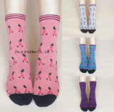 Wholesale Customize Fashion Jacquard Ladies Dress Knitted Socks