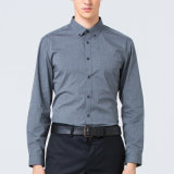 New Design Men's Formal Grey Color Dress Shirt