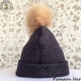 Winter Beanie Hat with Pompon (BH-02)