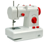 Mini Home Used Elastic Pleating Lock Sewing Machine for Cloth (FHSM-208)