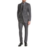 Made to Measure Hand Made Charcoal Suit Blazer Jacket for Men (SUIT63061-4)