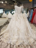 Aolanes Plain Lace Mermaid Strapless Wedding Dress 110941