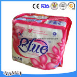 240mm Cotton Sanitary Napkins with Wings Individually Wrapped