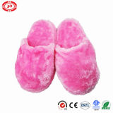 Warm Pink Soft Plush Stuffed Girl Gift Household Slippers