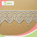 Fancy Flower Pattern Water Soluble Customized Embroidery Lace