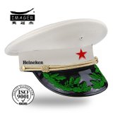 Holland Customized White Army Officer Uniform with Green Embroidery