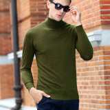 2018 Man's New Turtleneck Woolen Sweater Pullover Long Sleeves, Wholesale OEM