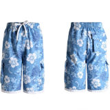 100 % Polyester Men's Sport Short Pants / Casual Beach Pants
