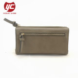 Sofe Leather Folded Wallet with Zip Good Quality