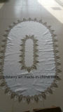 Oval Lace Embroidery Table Cloth