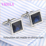 VAGULA Gemelos Men French Shirt Diamond Cuff Links 339