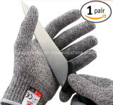 Grey Hppe Cut Resistance Level 5 Safety Work Glove