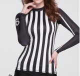 Hot Sale Anti-Static Lady's Wetsuit & Long Sleeve Lycra Sportsuit (CL-728)