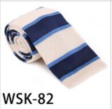 Men's Fashionable 100% Polyester Knitted Necktie (WSK-82)