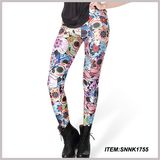 Custom Print Flower Women Leggings (SNNK1755)