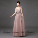 Bridesmaid Dresses One Shoulder Pleated Tulle Wedding Guest Dress