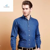 Fashion Classics Blue Long Sleeves Men Denim Shirts by Fly Jeans