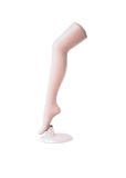 Plastic Female Long Sock Shoes Legs with Base Mannequin Model