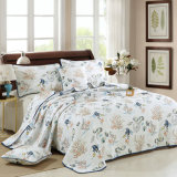 100%Cotton Printing Wash Quilts King Size Bedspread