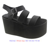 Simple Design Sandals Platform Thick Block Sole Shoes for Women