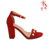 Classic Style Sexy Sandals with Double Peals Decoration (HSA48)