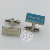 Clothing Accessories, Square Metal Cufflink with Logo (GZHY-XK-085)