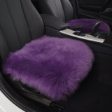 Fashion Stuffed Fur Sheepskin Auto Seat Cushion for Women