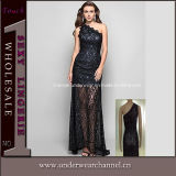 Black Lace Prom Evening Party Dresses (TBLS753)