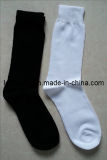 Black and White Adult Cotton Socks