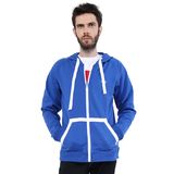 Customized Cotton Fleece Hoodies with Full Zipper