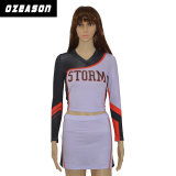 OEM Designs Long Sleeve Cheerleading Uniforms Wholesale (CL006)