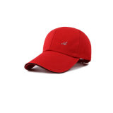 Red Simple Logo Baseball Cap for Promotion (YH-BC055)