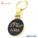 Factory Wholesale High Quality 24k Gold Key Chain