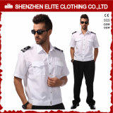 Us Police Short Sleeve White Security Uniforms (ELTHVJ-279)