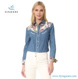 New Style Long Sleeve Denim Shirts with Light Blue by Fly Jeans
