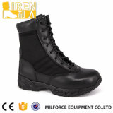 Cheap Black Genuine Leather Military Army Police Tactical Boot