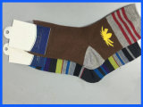 Men's Stripe Breathable Soft Cotton Casual Socks