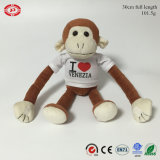 Monkey Animal Toy Cute Soft Stuffed PP Cotton Plush Keychain