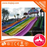 Guangzhou Children's Park Kids Outdoor Playground Rainbow Slide Sets