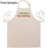 Adjustable Neckband Customized Cotton Canvas Kitchen Cooking Chef Apron