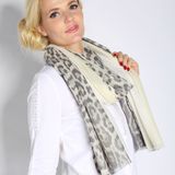 100% Superfine Water Soluble Wool Printed Scarf