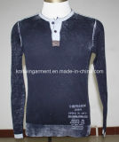 Men Fashion Knitted V Neck Long Sleeve Sweater Clothing (KH10-428)