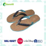 Men's Slippers with Rubber Straps and Sole, Soft Wear Feeling