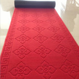 Anti-Skid Embossed Carpet with PVC Back for Corridor, Elevator