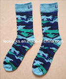 2014 Hot Sale Men Military Camouflage Socks
