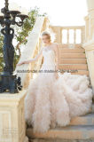 Light Pink Tulle Ball Gowns Sweetheart Wedding Bridal Dresses Z5052